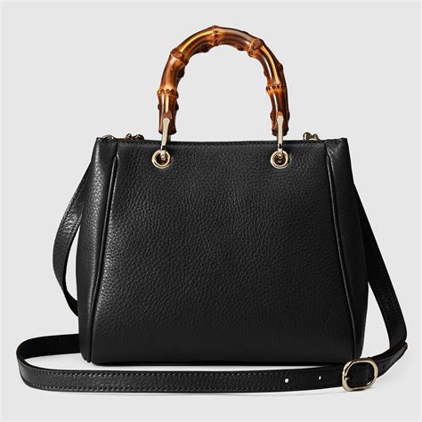 gucci bamboo shopper mini leather top handle bag|where to buy Gucci bamboo bag.